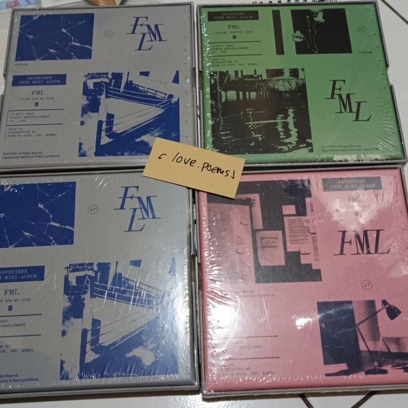 ALBUM SEVENTEEN SEALED FML