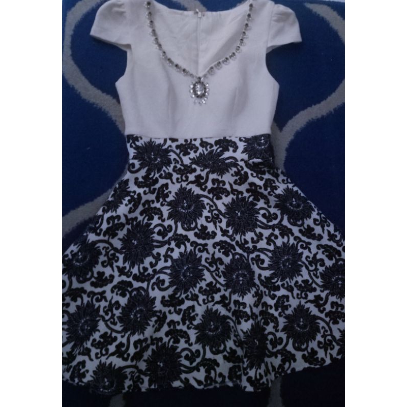 Dress pesta Natal anak remaja / dewasa Mantul Premium