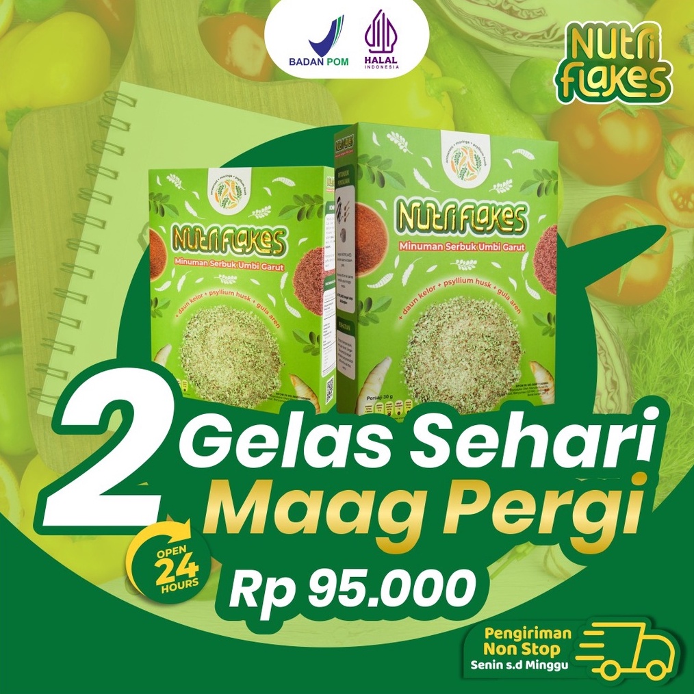 

TERBARU NUTRIFLAKES Sereal Mencegah dan Mengobati Permasalahan Lambung murah