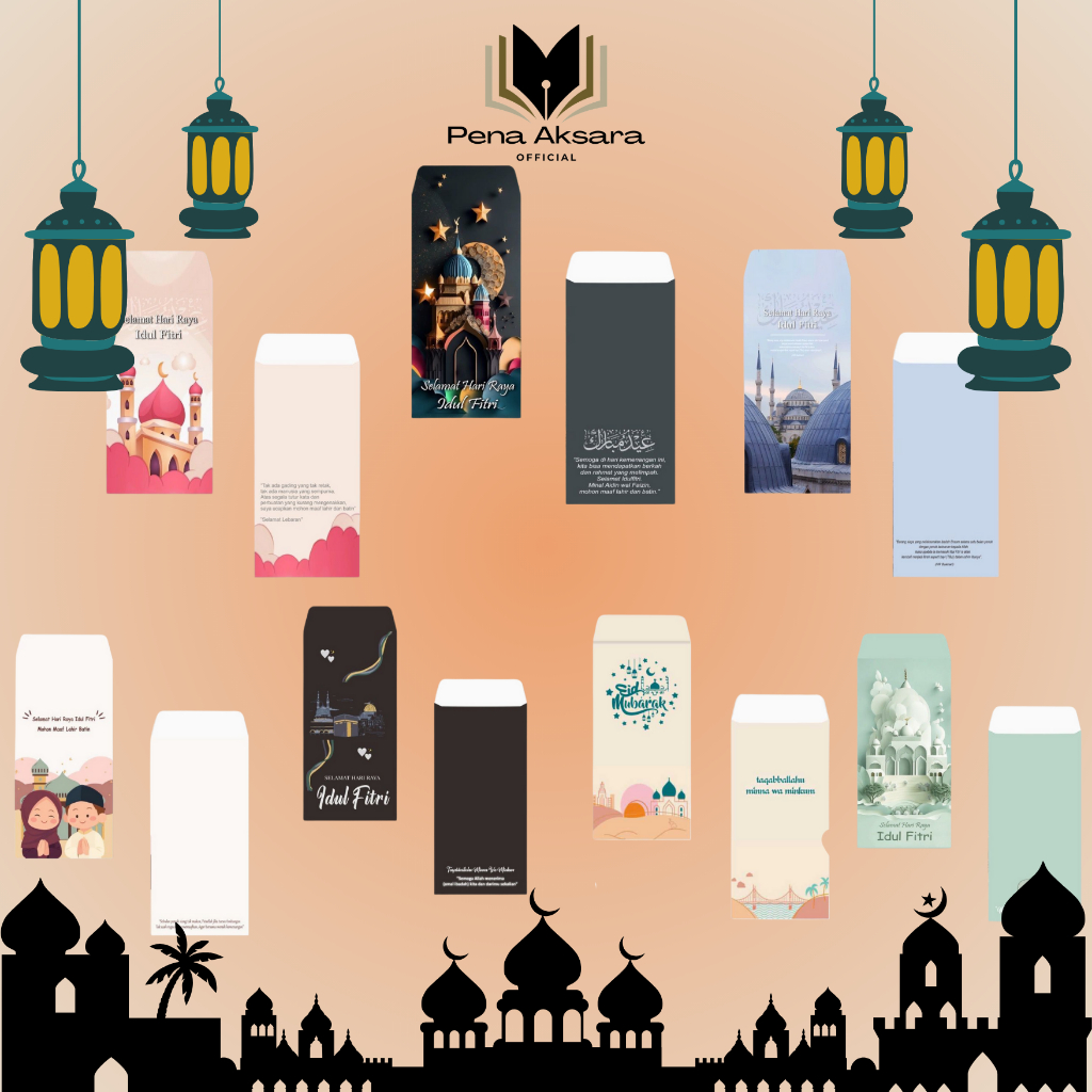 

Isi 5 Amplop Lebaran Idul Fitri Amplop Lebaran Besar