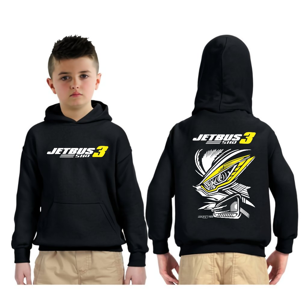 Jaket Hoodie Anak Bus Scania Jetbus SHD 3 PREMIUM