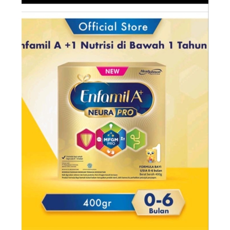 Enfamil A+ 1 / usia 0-6 bulan