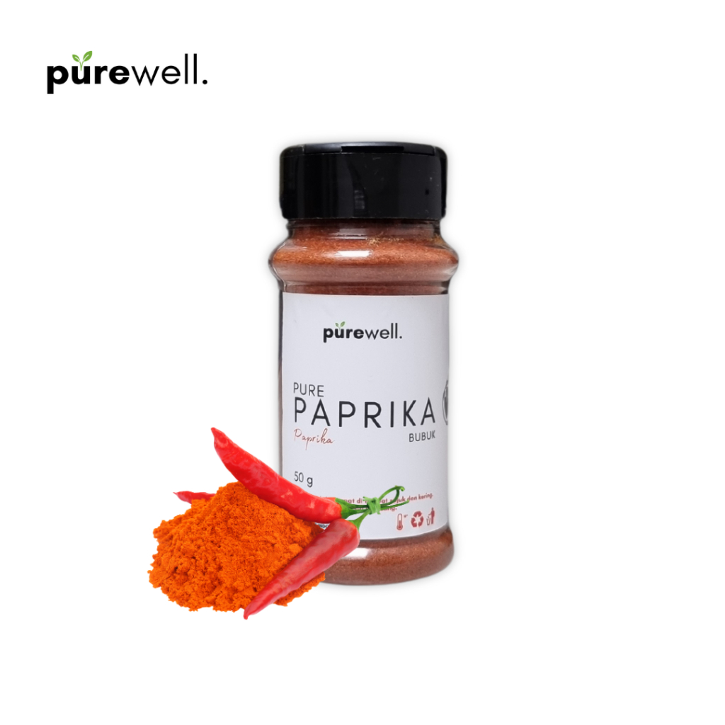 

Purewell Bubuk Paprika Murni / Pure Paprika Powder 50gr