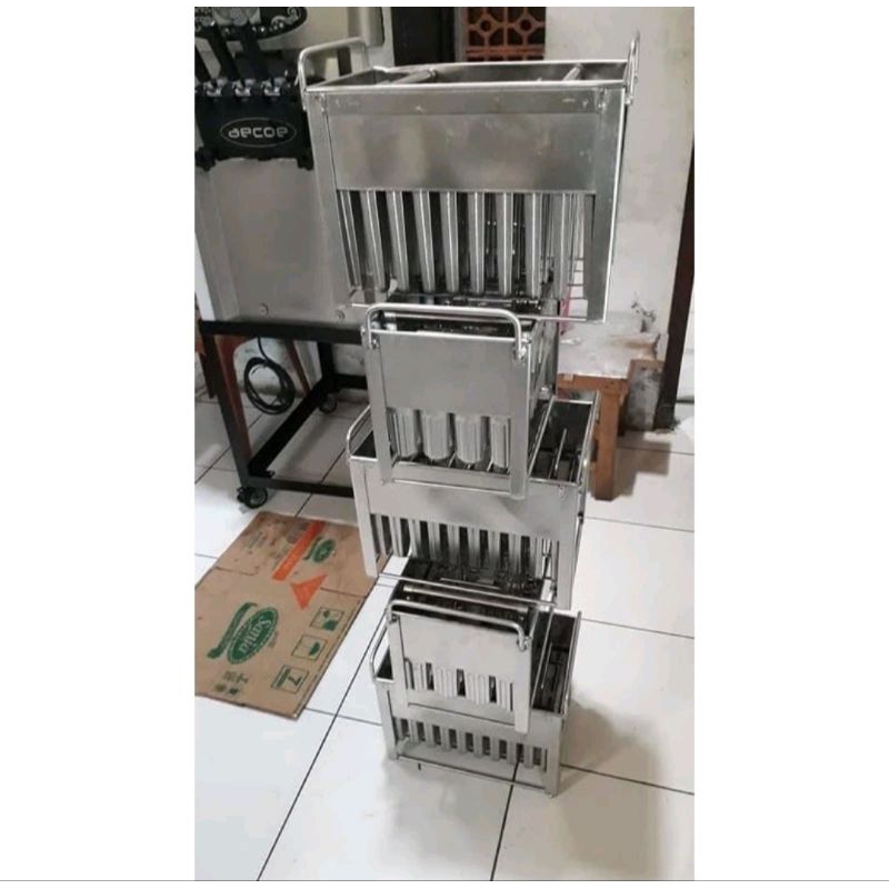 MOULDING cetakan es krim/loyang stainless/cetakan es krim Loly loli stenlis IMPORT