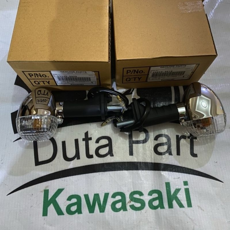 Lampu Sein Sen Riting Depan Belakang Ninja R SS Original Kawasaki