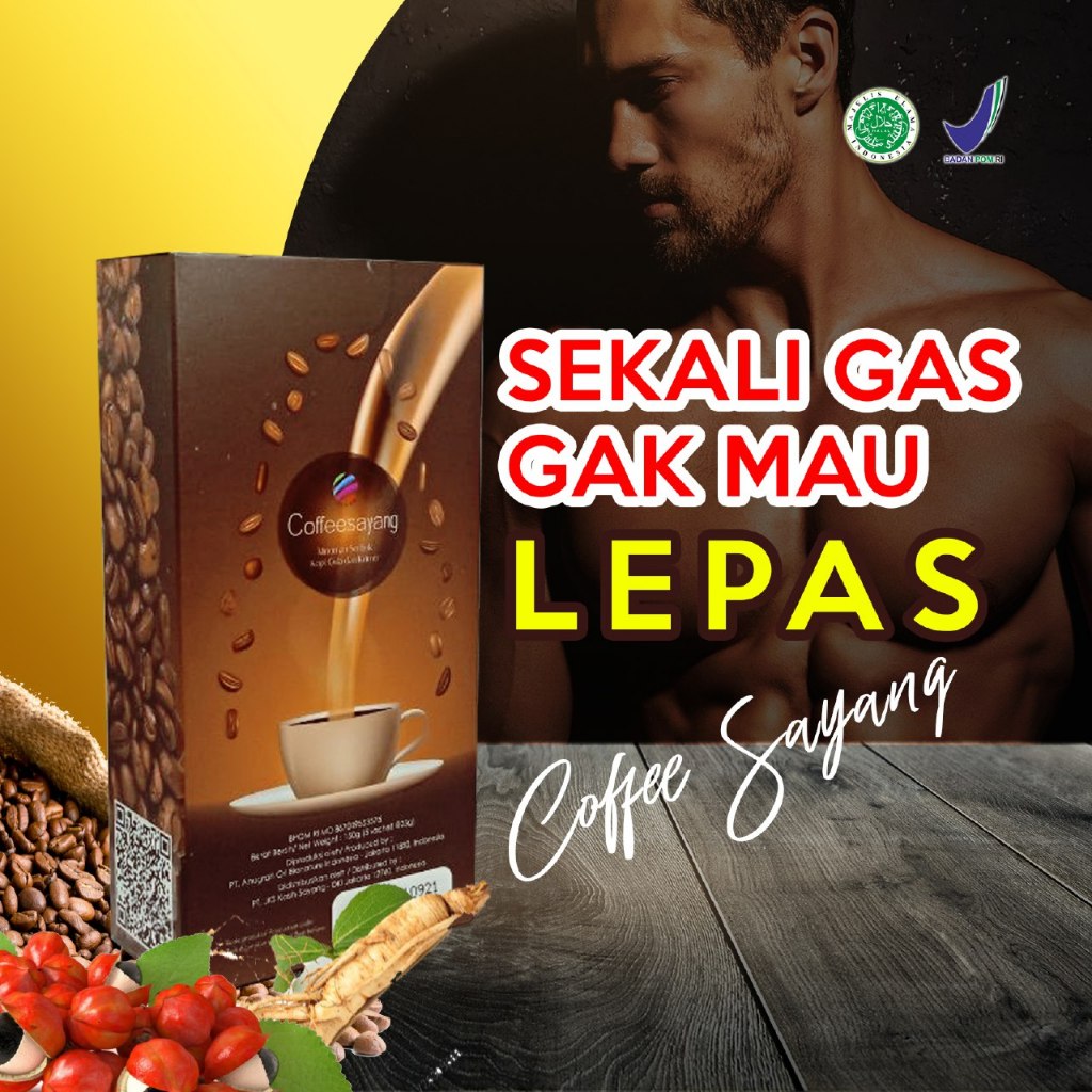 

PROMO COD MURAH KOPI SAYANG HERBAL ORIGINAL STAMINA KUAT PRIA