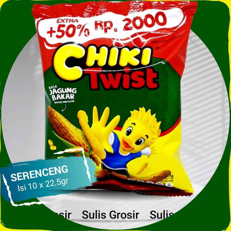 

PROMOBNG6 Chiki Twist Jagung Bakar Renceng Isi 1 Pcs 24