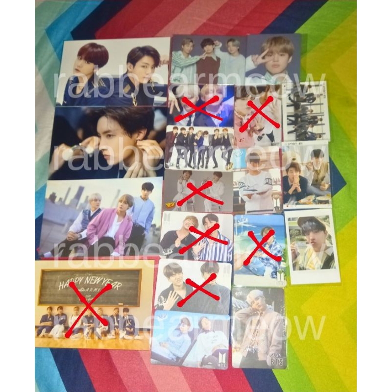 posca yoonkook sys mpc swz yescard yc bts unit smart dicon