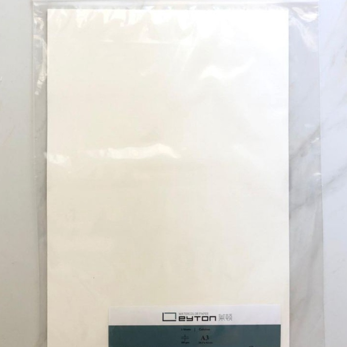 

leyton watercolor paper cellulose 3gsm A3 5 lembar