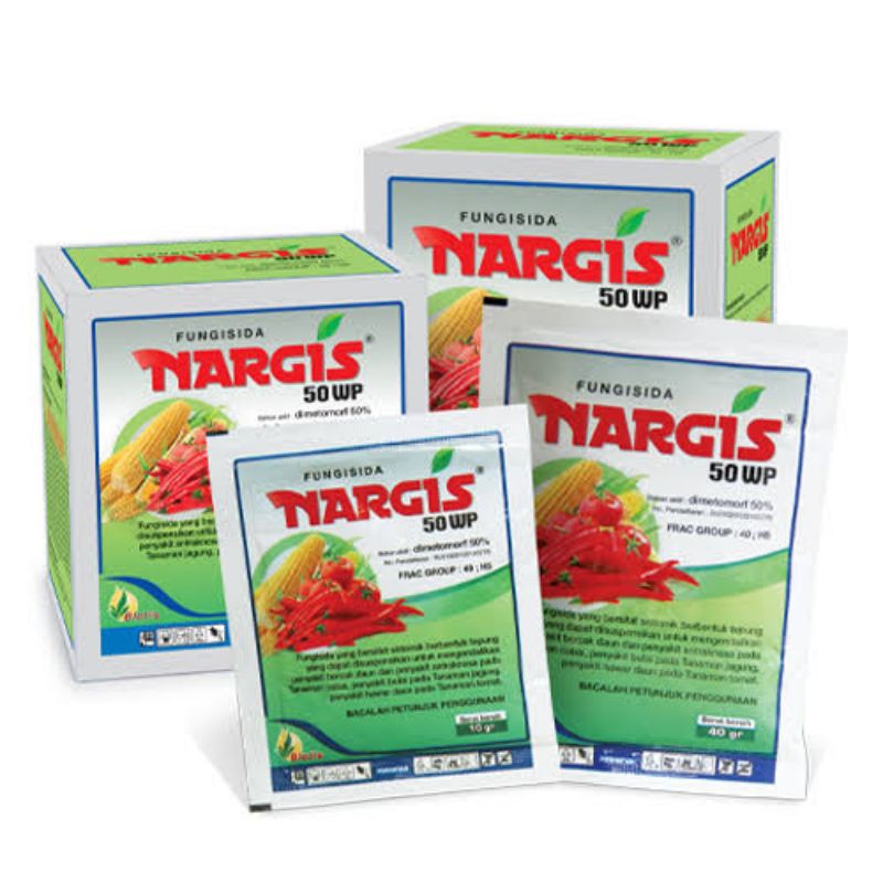 Fungisida Nargis 50WP Bahan Aktif Dimetomorf