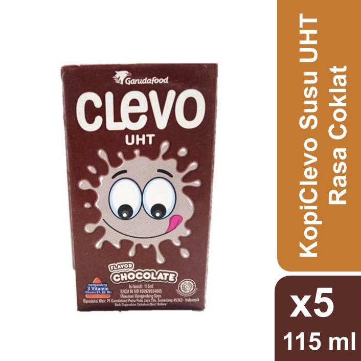 

Edisi Mewah Clevo Susu UHT Coklat 115 ml x 5 pcs Sale of Month