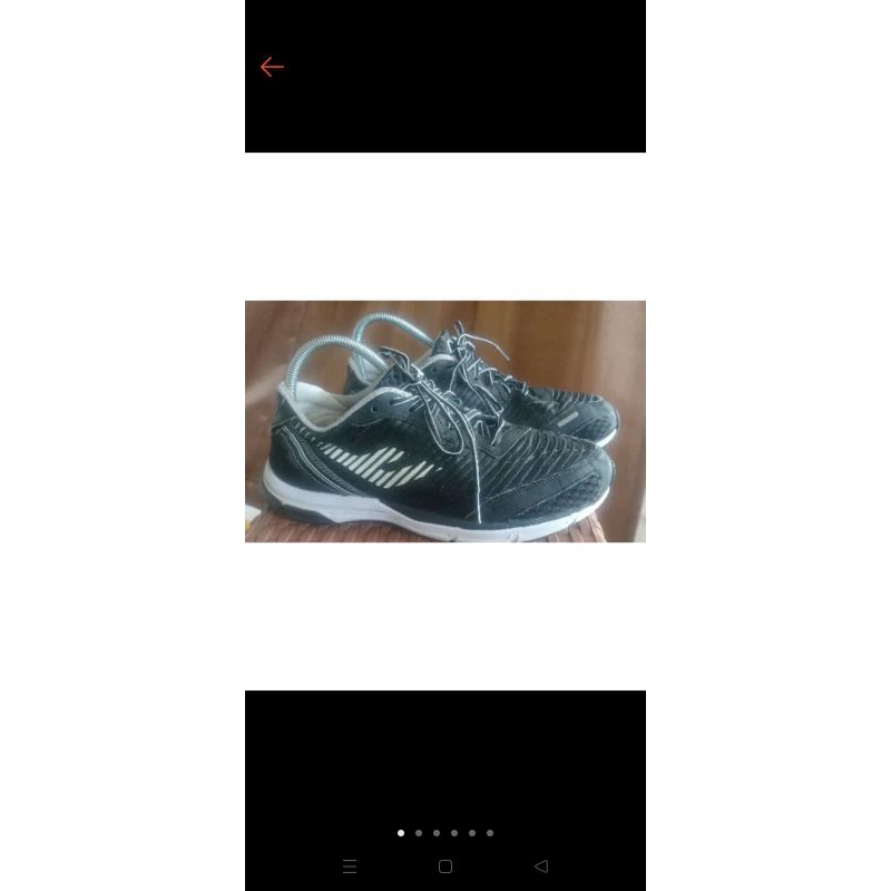 sepatu running gunung prosecs second original size 42