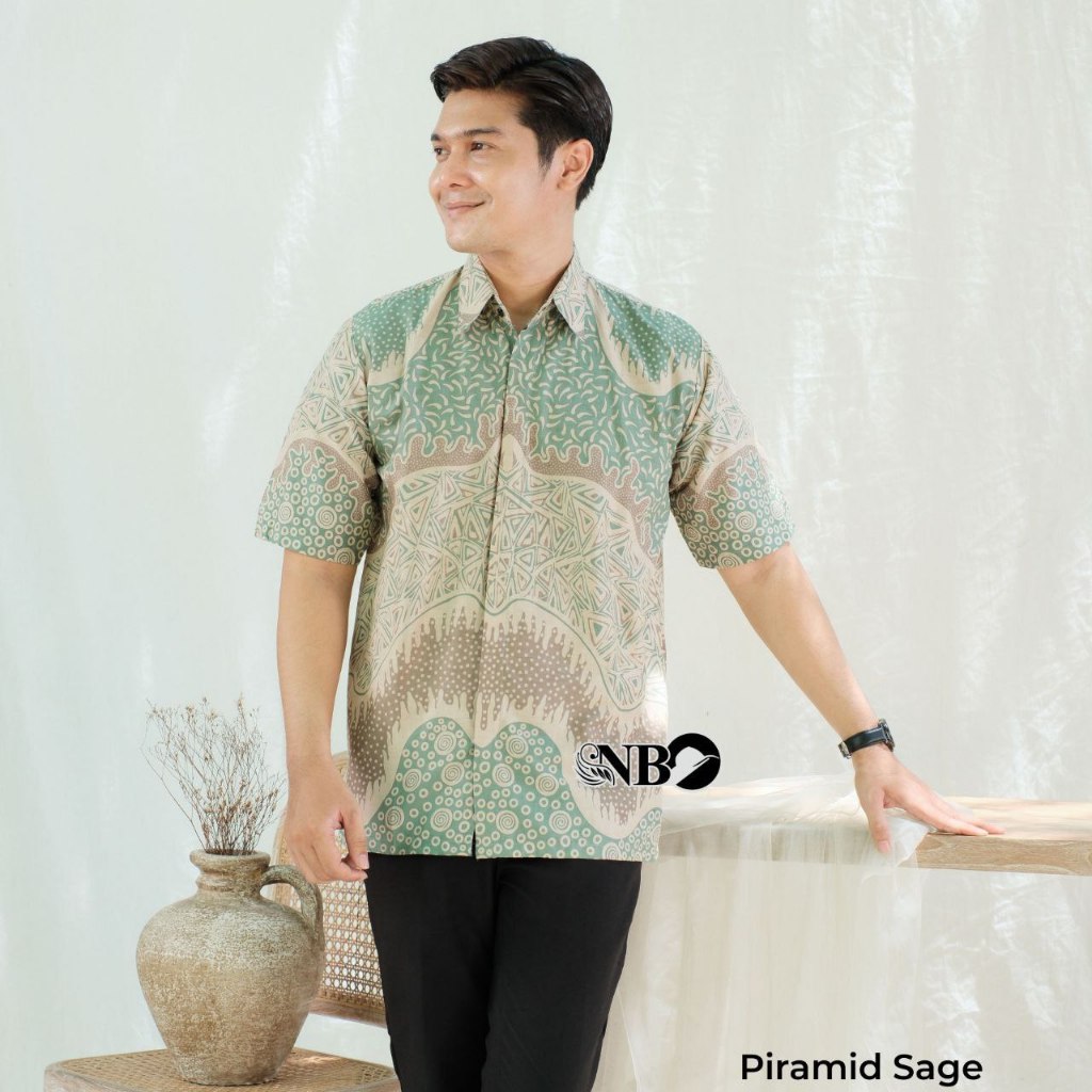[BISA COD]-KEMEJA BATIK COWOK KEKINIAN BAJU BATIK REMAJA PRIA JUMBO KEMEJA BATIK PRIA LENGAN/TANGAN 