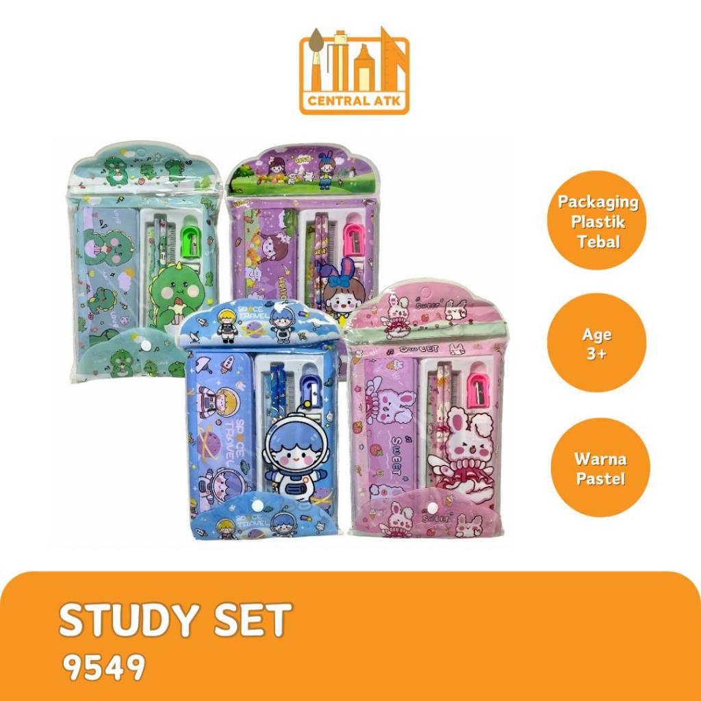 

STATIONERY SET / STUDY SET / PAKET ALAT TULIS KARAKTER 9549