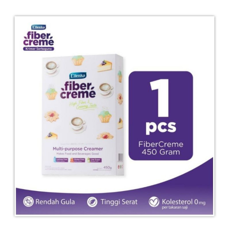 

Fiber Creme Creamer 450 gr Krimer