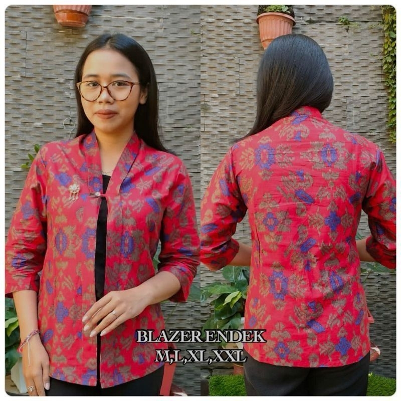 Blazer Endek Bali