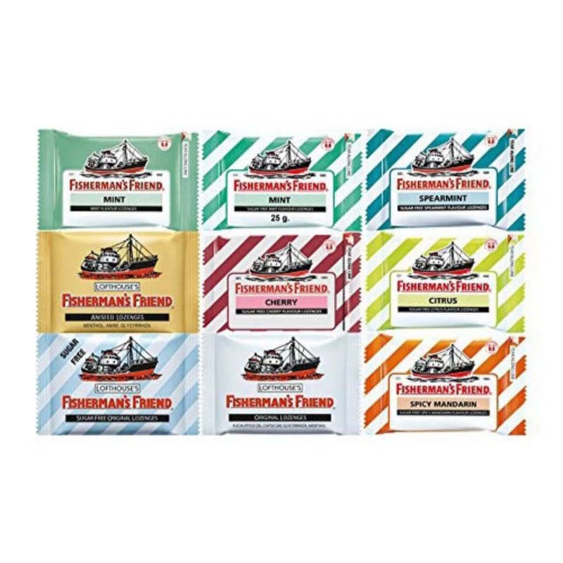 

fisherman's friend sugar free melegakan tenggorokan