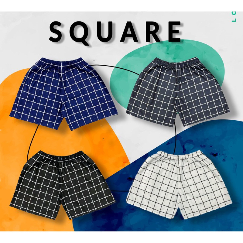 Boxer Pria Celana Kolor unisek pria wanita Celana Motif Tartan kotak kotak Terbaru Boxer square clan