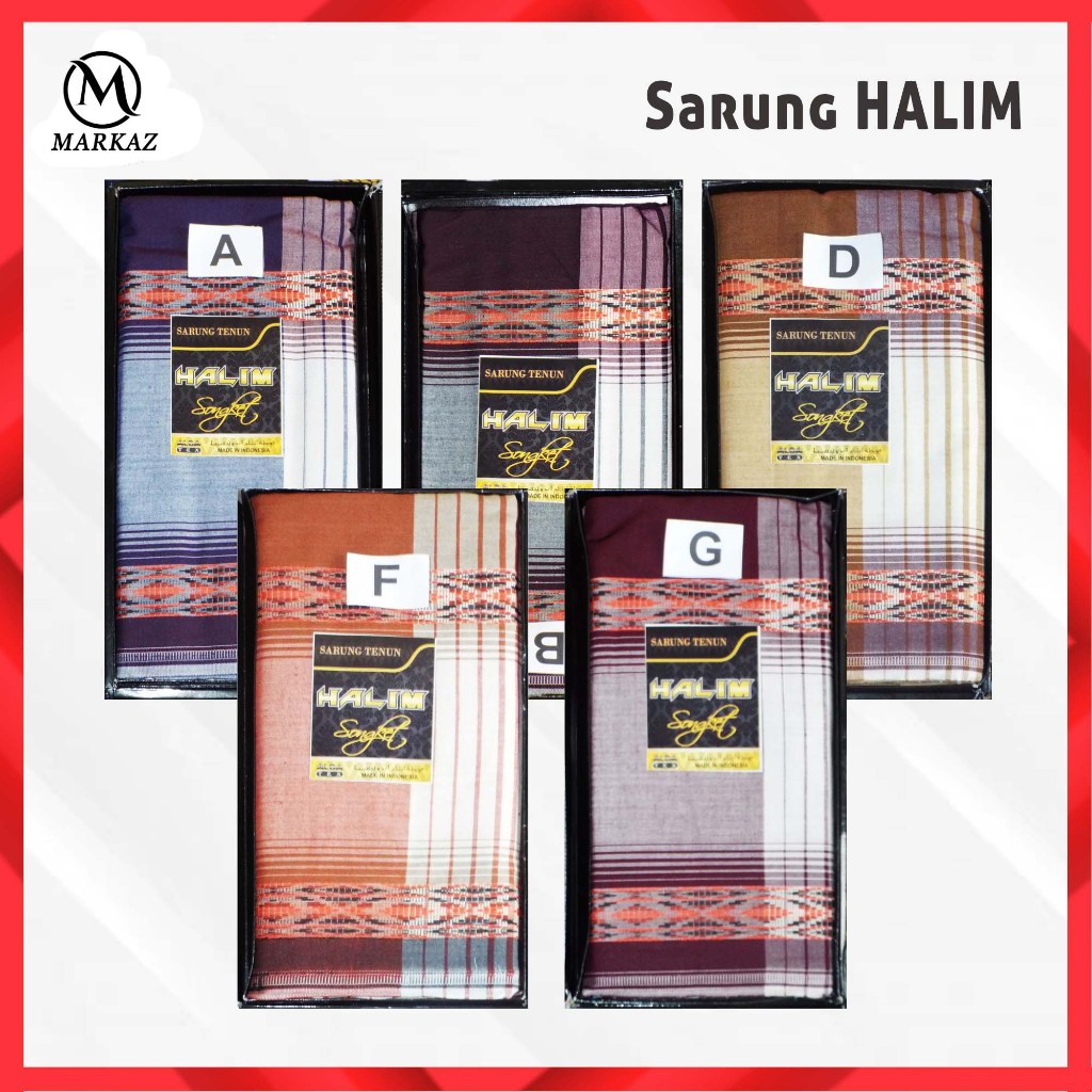 Sarung Halim Songket 3D