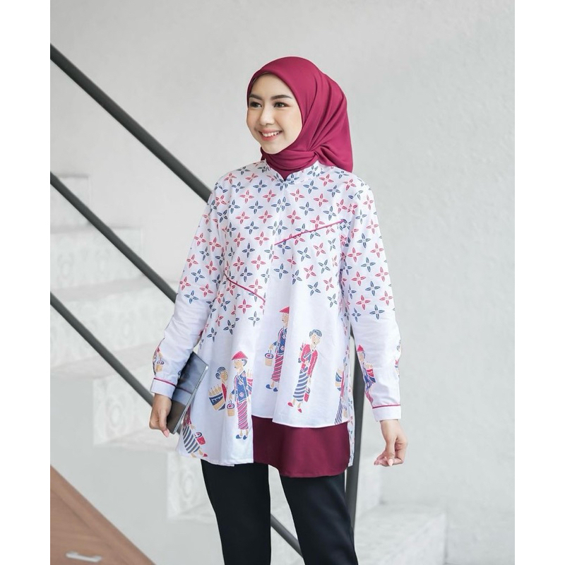 [BISA LIVE] PRELOVED BATIKULA TRIMURTI TUNIK SIZE S