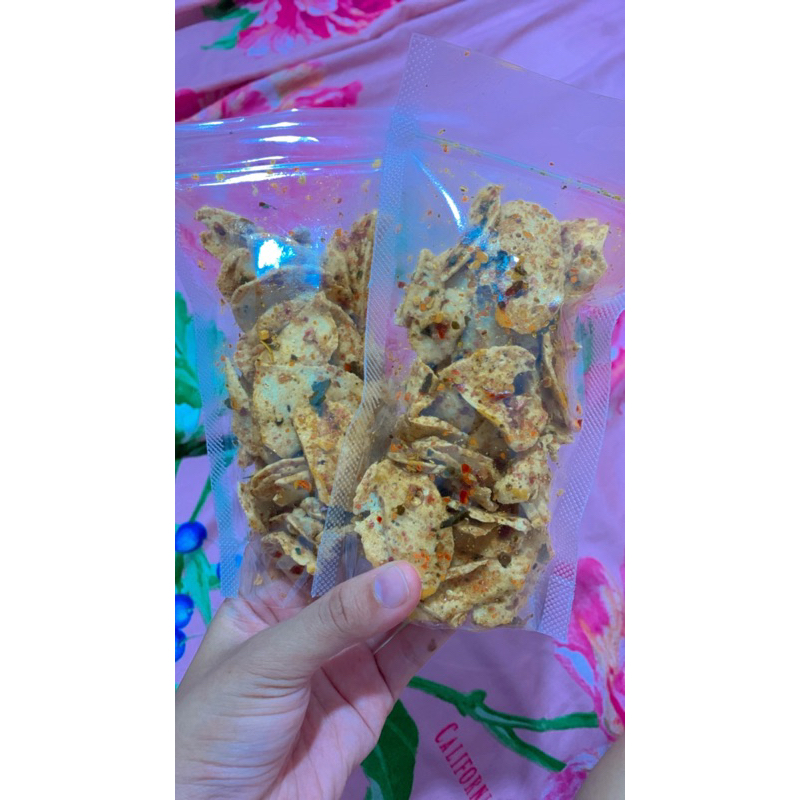 

Basreng pedas daun jeruk