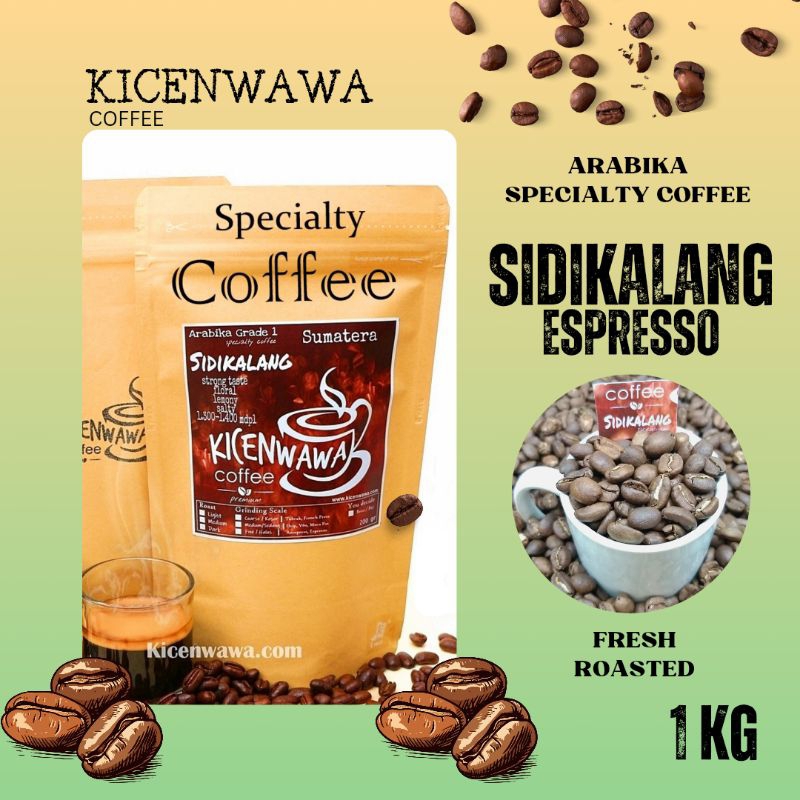 

Kopi Sidikalang Espresso 1kg / Specialty Coffee / Biji Kopi Premium