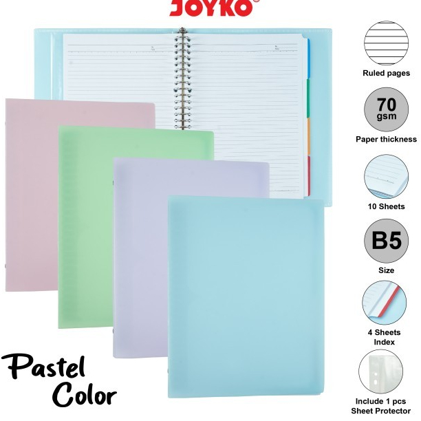 

BINDER / BUKU BINDER / BINDER NOTE B5 JOYKO M143