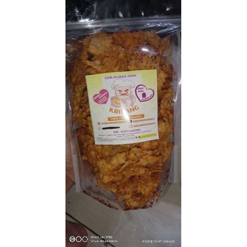 

Kripik Pangsit Pedas.420grm