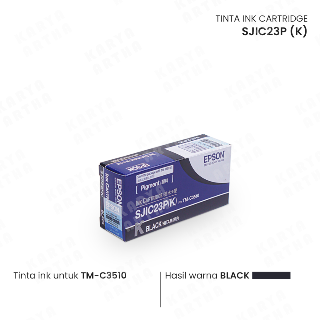 Ink Cartridge Epson Black SJIC23P(K)