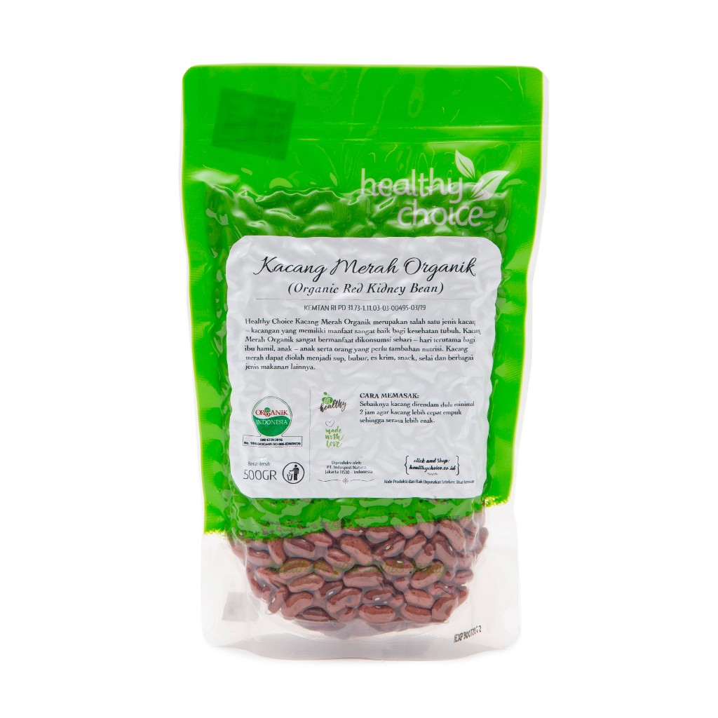 

Healthy Choice Kacang Merah Organik 500 Gr