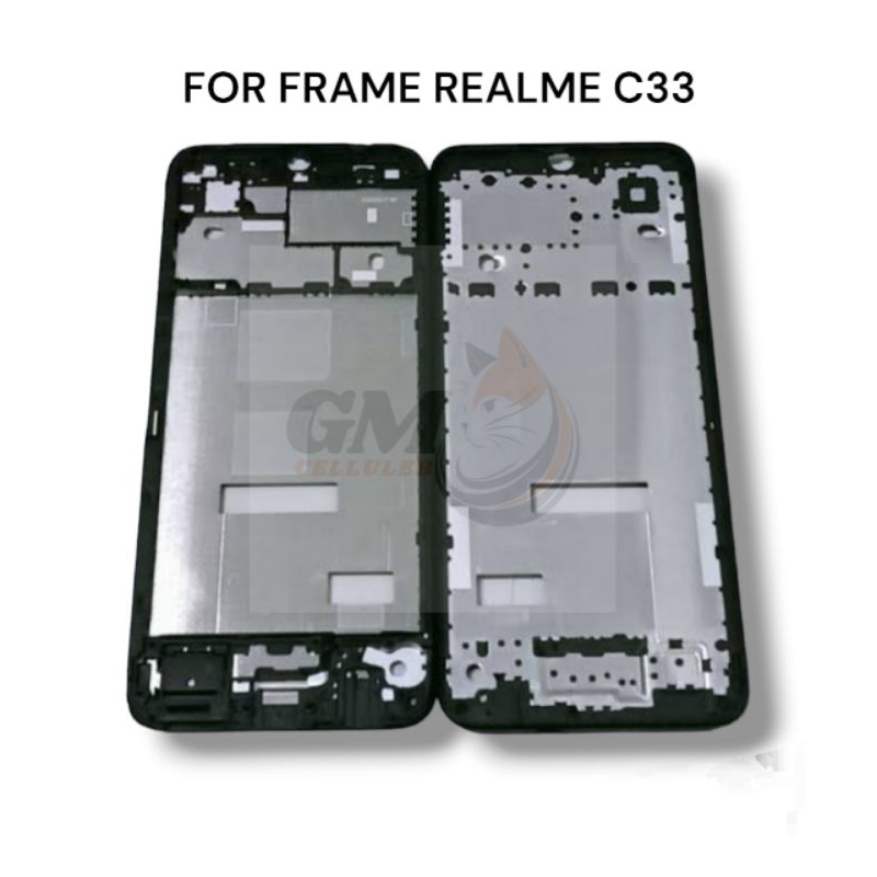 MIDDLE FRAME TATAKAN LCD REALME C33 / FRAME REALME C33