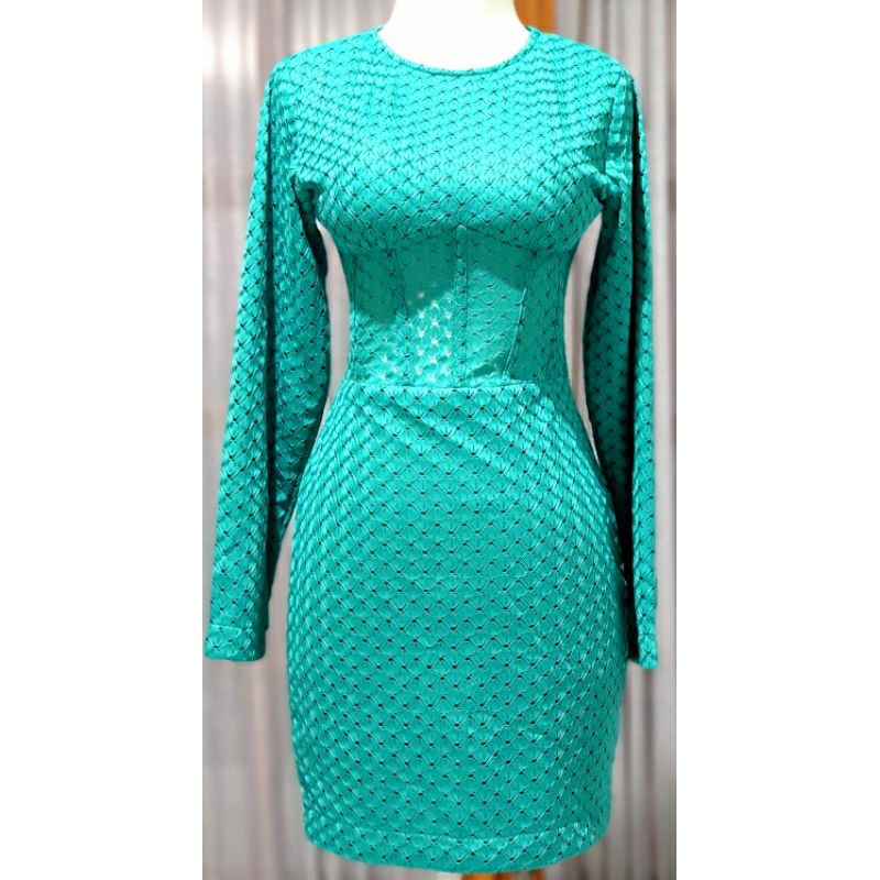 celine bodycon mini dress