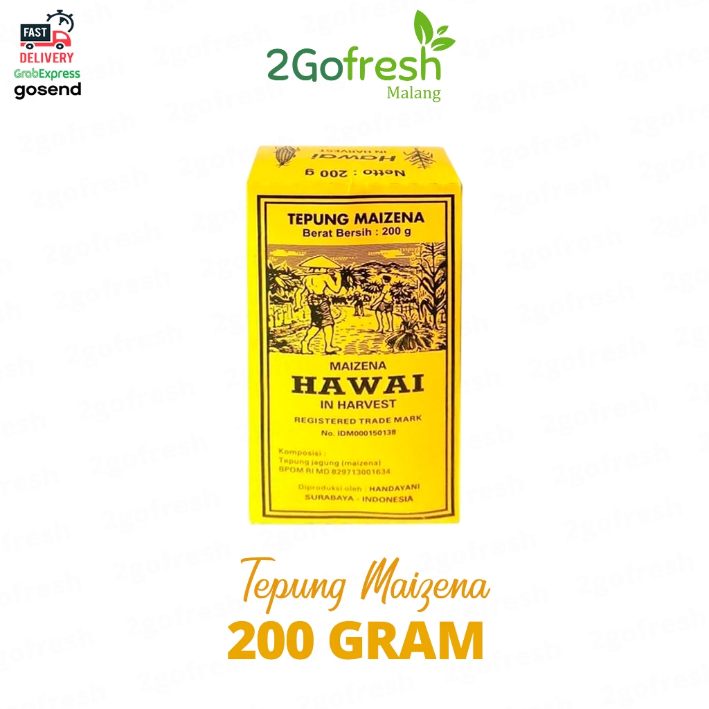 

Tepung Maizena Hawai 200gram - Sembako - Rempah Sayur Sayuran & Buah Buahan