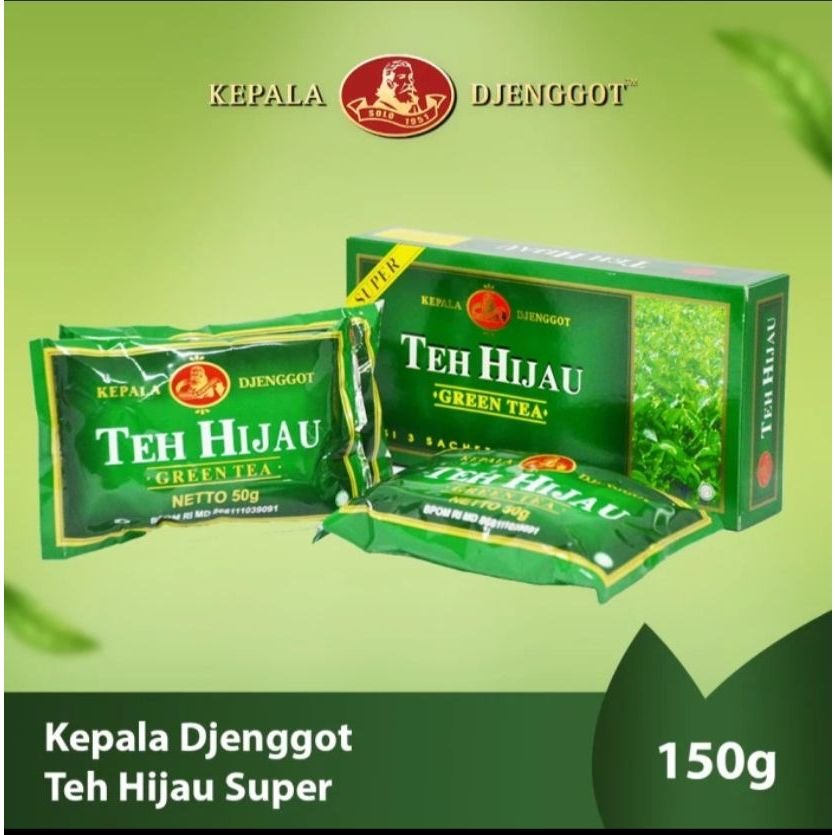

Teh Hijau Super Green Tea Kepala Djenggot 150 gr
