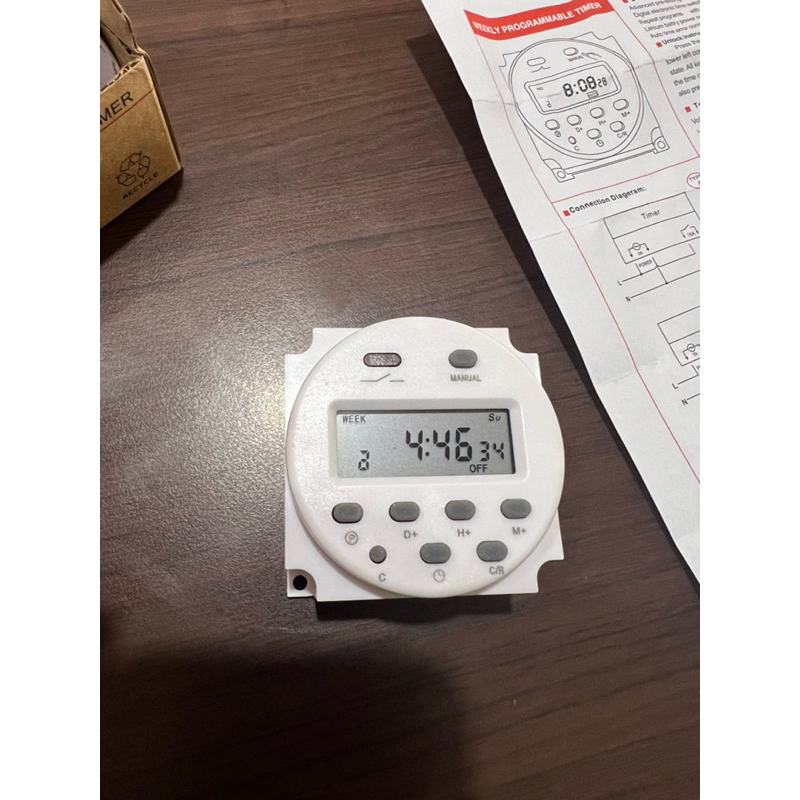 alat on off lampu secara otomatis menggunakan timer