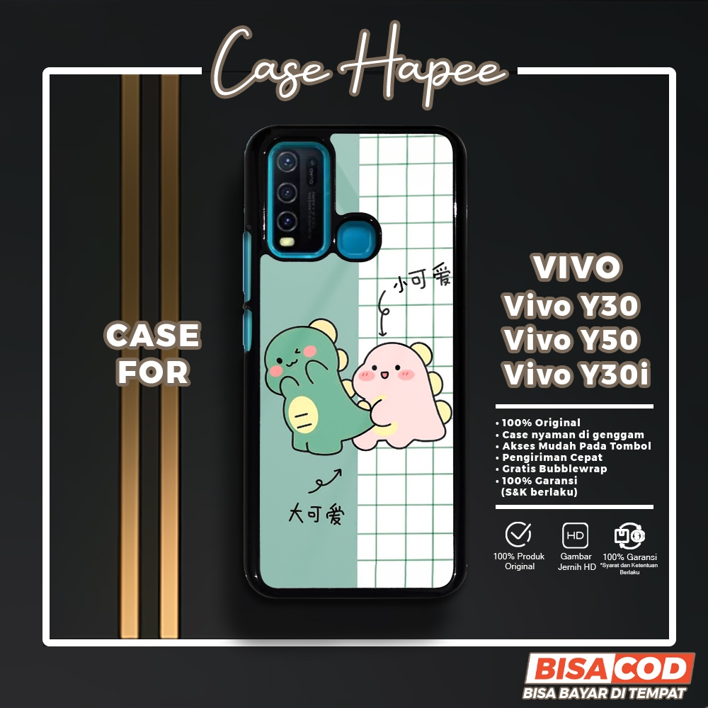 Case Vivo Y30 Y50 Y30i Casing Vivo Y30 Y50 Y30i [DSNC] Casehapee Case Glossy Case Aesthetic Custom C