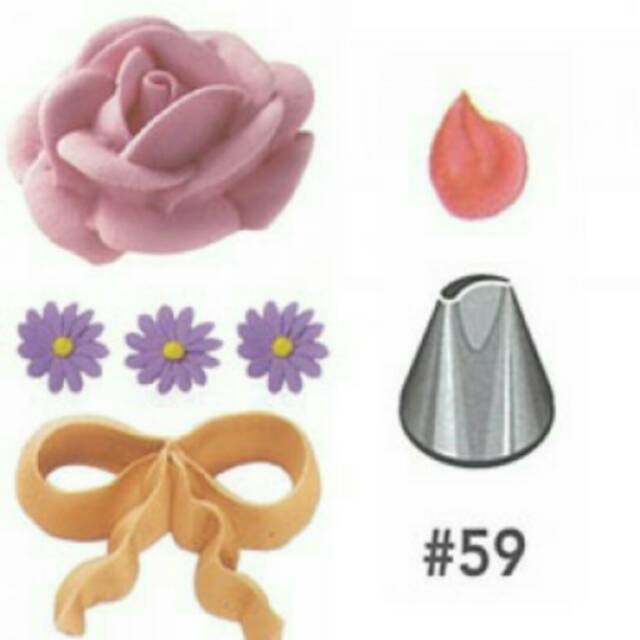 Spuit wilton 59 penghias kue