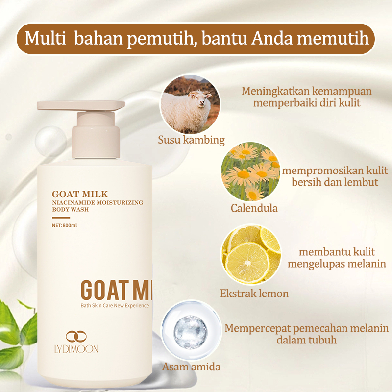 Body wash whitening Sabun Pemutih Badan Permanen Cuci tubuh pemutih sabun mandi  body memutihkan bad