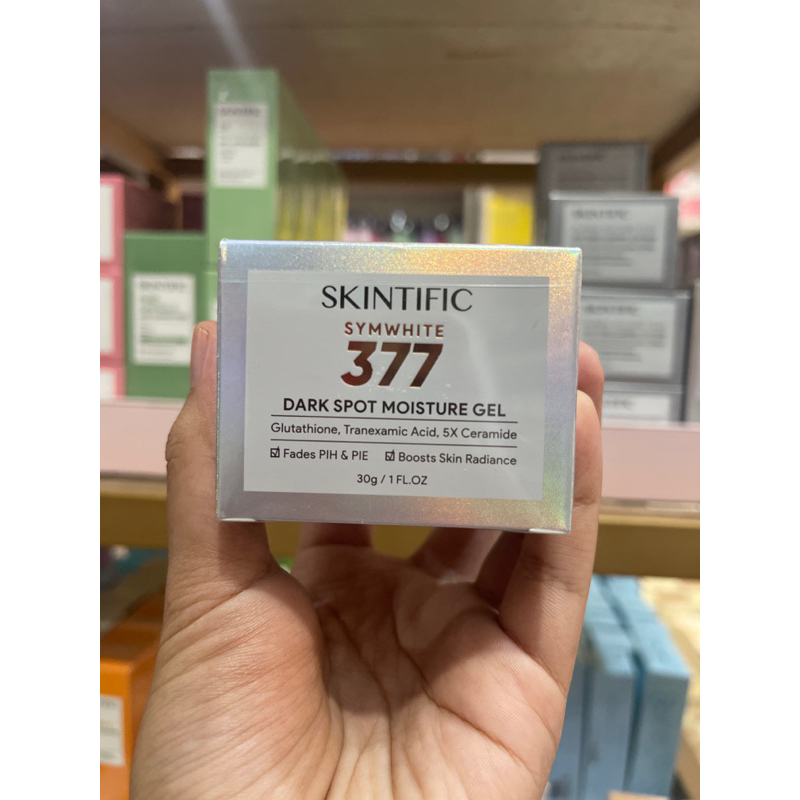 SKINTIFIC SYMWHITE 377 DARK SPOT MOISTURE GEL MOISTURIZER FLEK HITAM