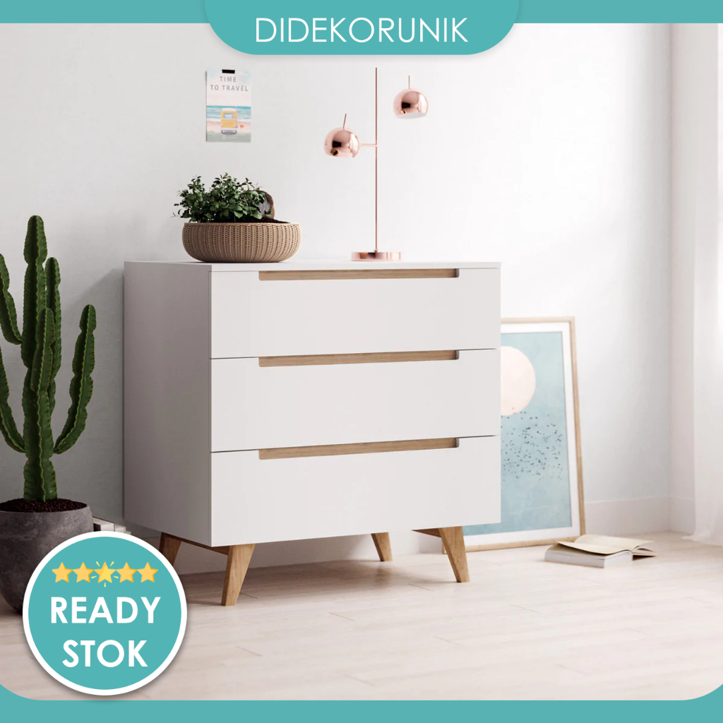 Meja Nakas Minimalis Drawer Nakas Meja Kamar Tidur Meja Minimalis Kamar Meja Laci Minimalis | D3LB3