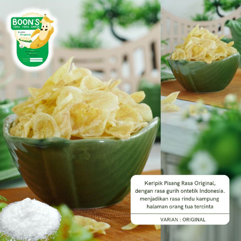 

Keripik Pisang BOON'S varian Original