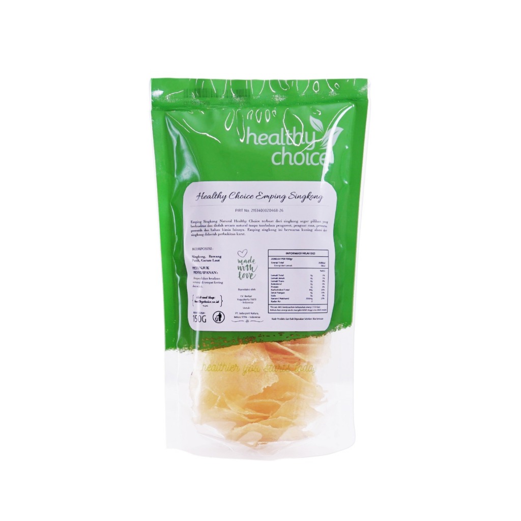 

Healthy Choice Emping Singkong Natural 150gr