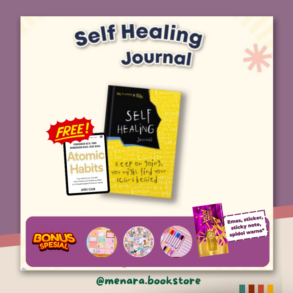 

BUKU PSIKOLOGI SELF HEALING JOURNAL BY RA Planner