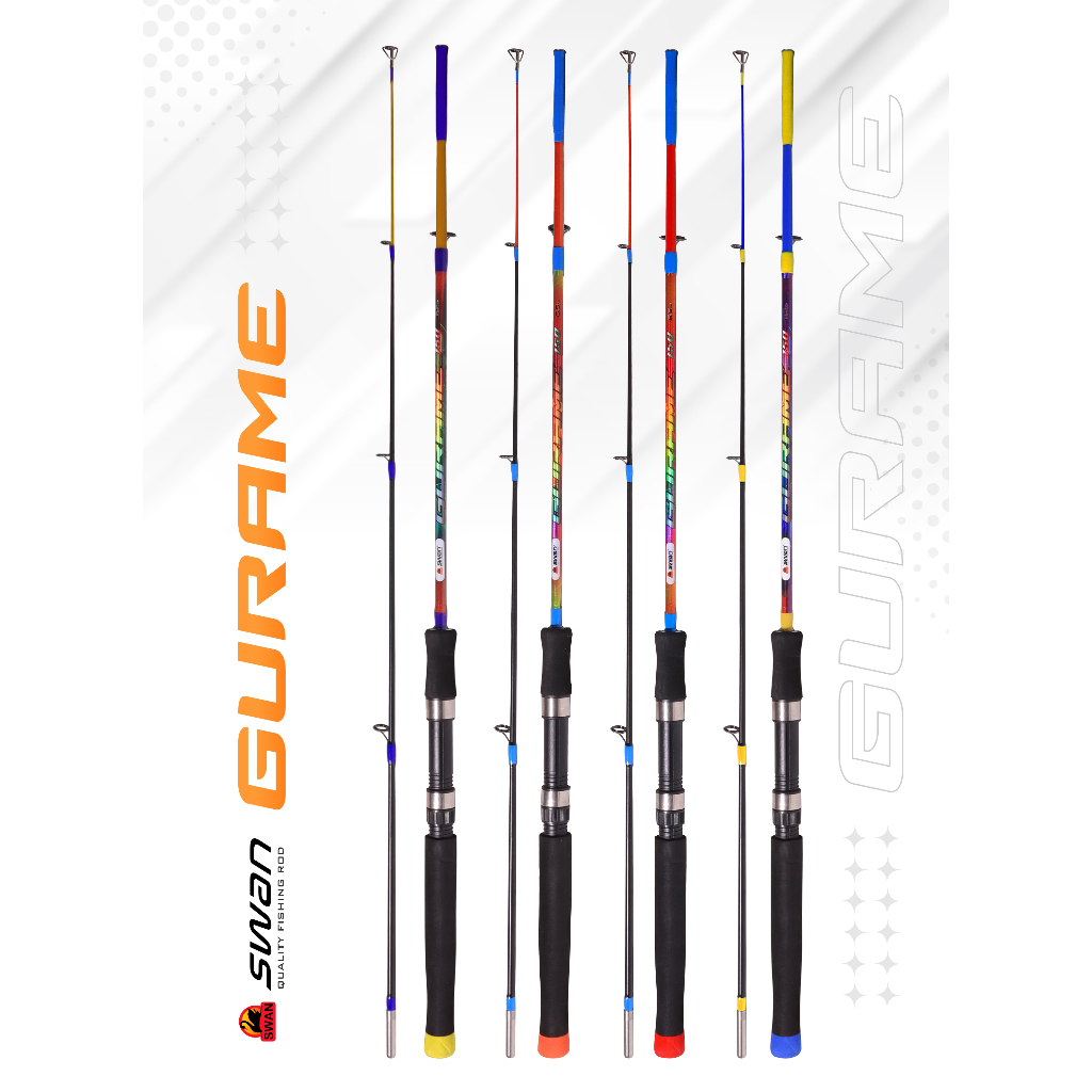 Joran Pancing Fiber Swan SB2 Gurame 1,2m 1,35m 1,5m