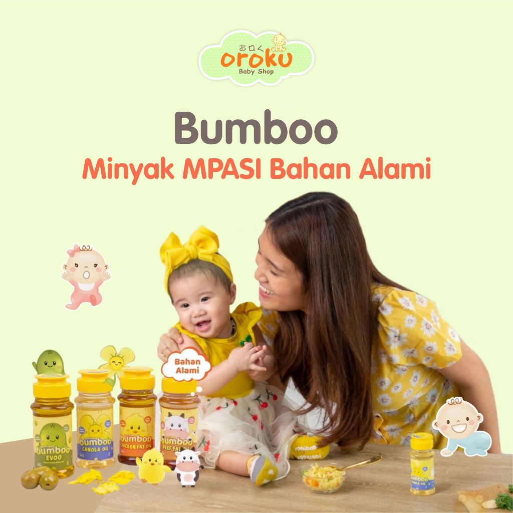 

BUMBOO MINYAK MPASI BAHAN ALAMI / BB BOOSTER / MPASI