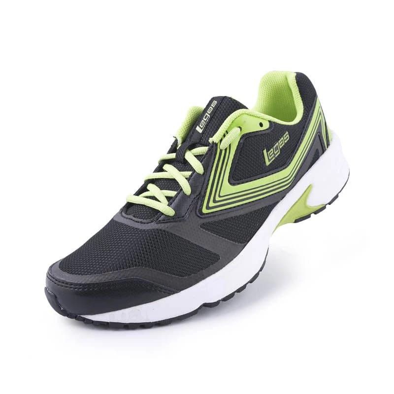 Sepatu league legas Nova La U Hitam persit Running shoes original promo