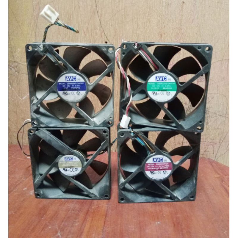 kipas fan AVC 12v - ukuran 9 x2, 5cm angin super kencang