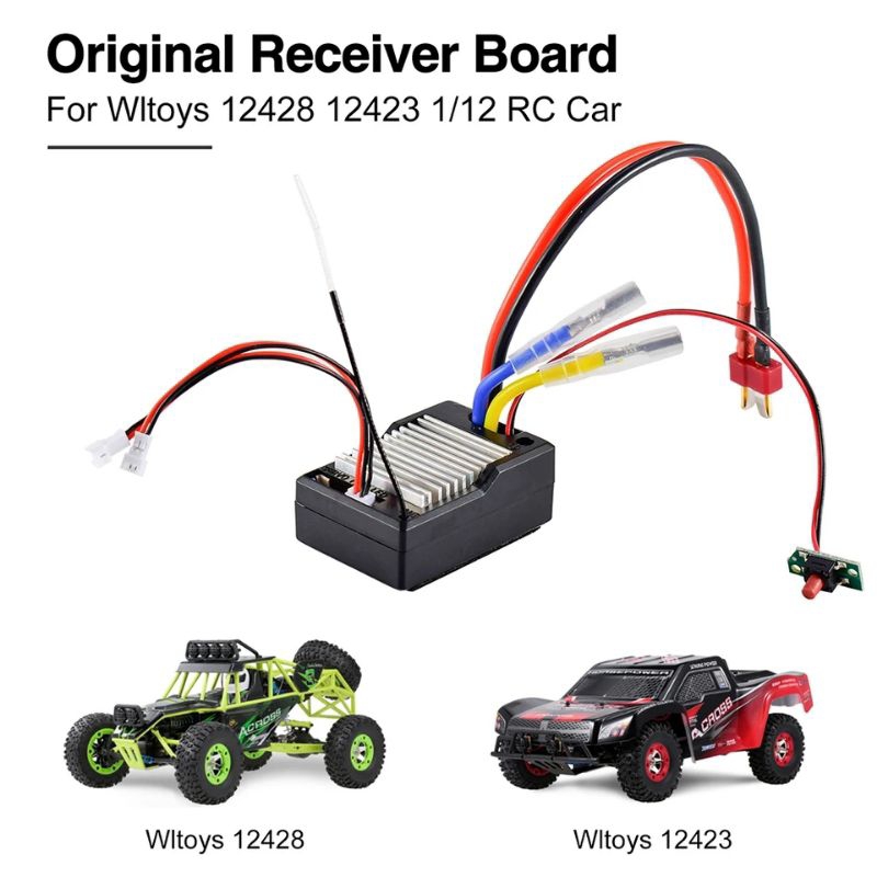 Original ESC Receiver WLtoys 12429 12428 12427-B 12423 12427 RC Car