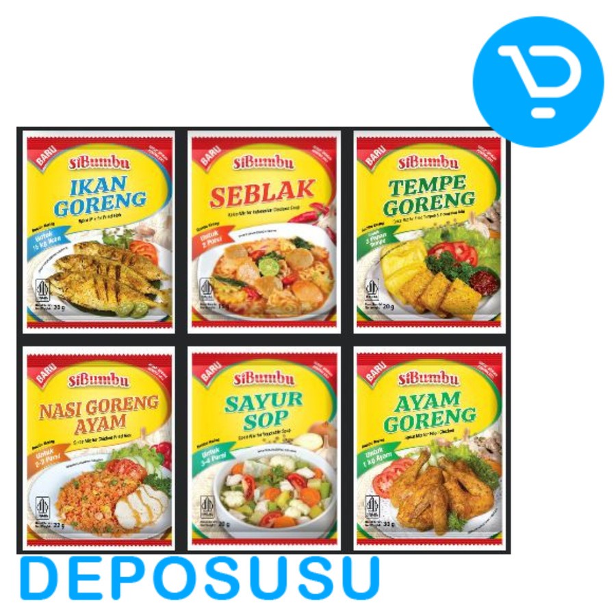 

SIBUMBU untuk goreng nasi, ikan, ayam, tempe, sop sayur, lodeh, seblak