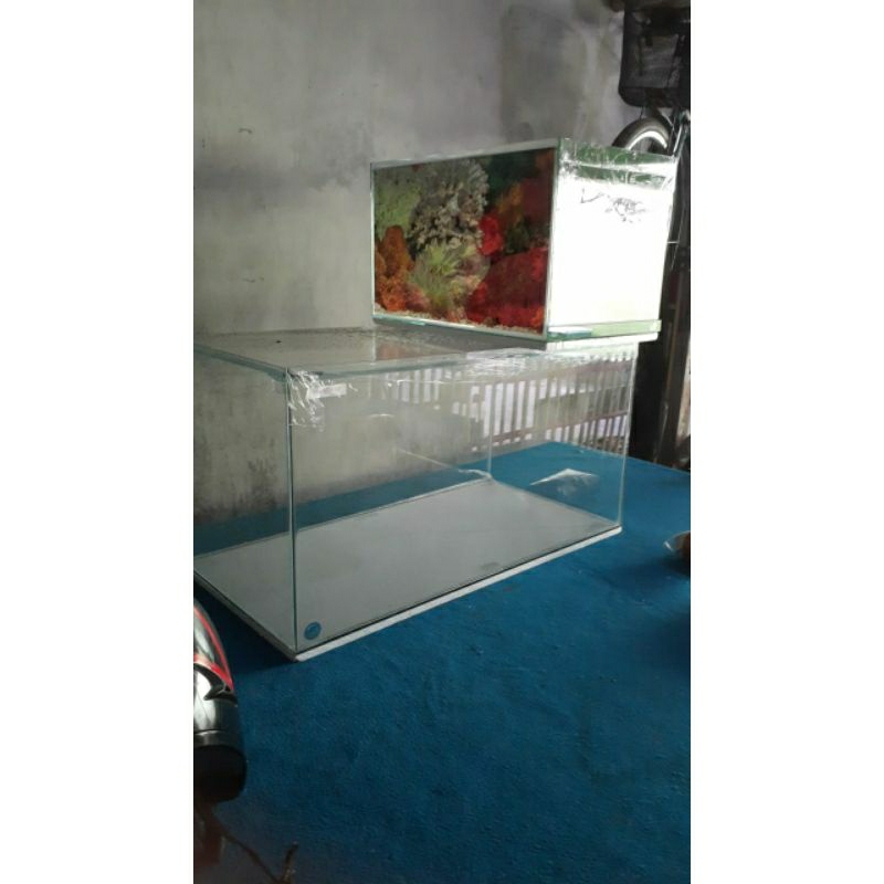 aquarium jogja NEW 100cm 80cm  100x40x40 80x40x40 5mm polos GOSEND ONLY